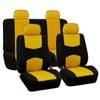 Catzon Car Seat Covers Full Set Universal Fit Interior Accessories For Truck Van Suv-yellow