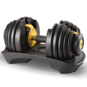 PowerTrain 24kg Gold Adjustable Dumbbell