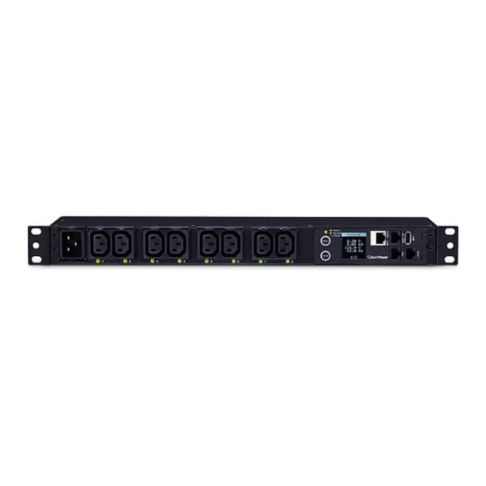 CyberPower Switched Metered-by-Outlet 1U Black 8 AC Outlet(s) 16A PDU [PDU81005]
