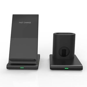 BDI Wireless Charging Pad - Dual Coil Casefriendly Qi Compatible Smart Safetyfeatures