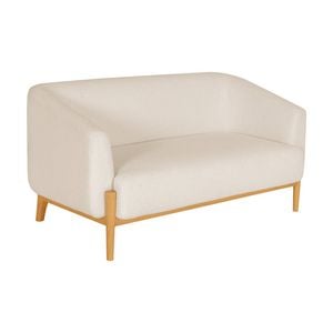 Fraser Indoor 2 seater Plush Fabric Sofa Lounge