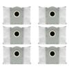 Hygieia 6 Dust Bags For Ecovacs Deebot X8/t50/t50 Max/n50/t80 Robot Vacuum Cleaners