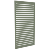ProtectorAl 300-1000W X 1001-2000H Pale Eucalypt Aluminium Welded Slat Panel Horizontal 18mm Gap