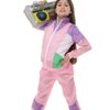 Radical Pink and Purple 1980s Shell Suit Costume - Medium