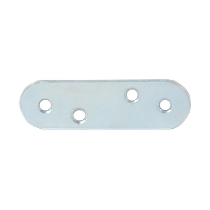 Carinya 57 x 17 x 2mm Zinc Plated Round Edge Mending Plate