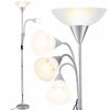 Artiss Floor Lamp Mother and Child Reading Silver