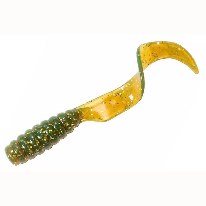 Zman 2 Inch Grubz Soft Plastic Lures - Midnight Oil