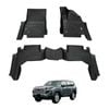 AUSGO Car Floor Mats for Toyota Land Cruiser Landcruiser 300 Series LC300 2021-Onwards All-Weather Floor Liners