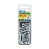 Zenith 5 x 25mm Zinc Plated Round Head Bolt And Nut - 12 Pack