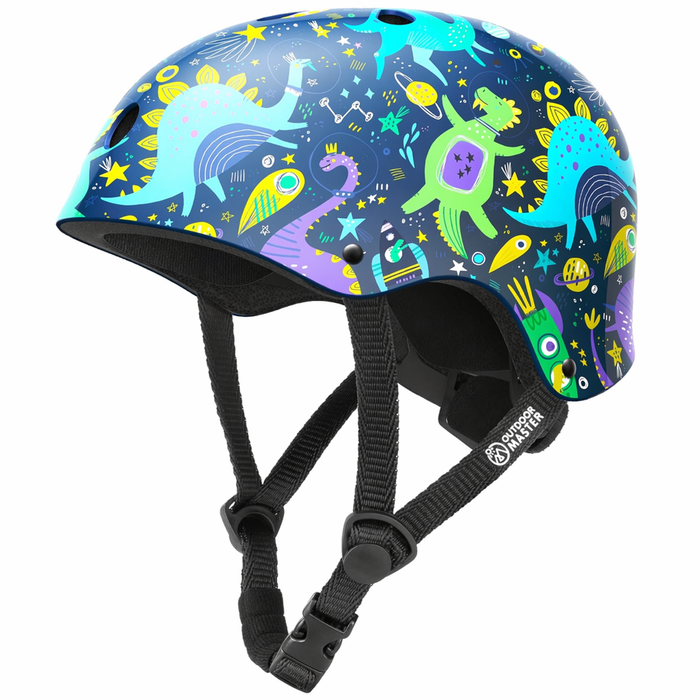 OutdoorMaster Kids Adjustable Multi-Sport Helmet for Bike Skate Scooter