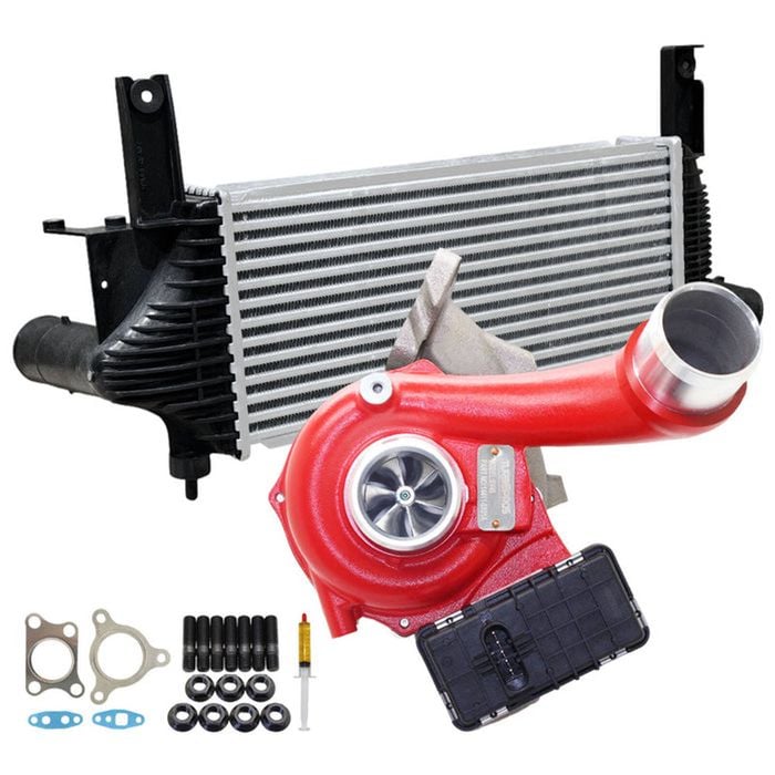 GEN1 High Flow Turbo Charger With 62mm Intercooler For Nissan Pathfinder R51 YD25 2.5L 2010 Onwards
