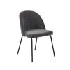 Modern Furniture MILANI Dining Chair 49.5x57.5cm - Anthracite