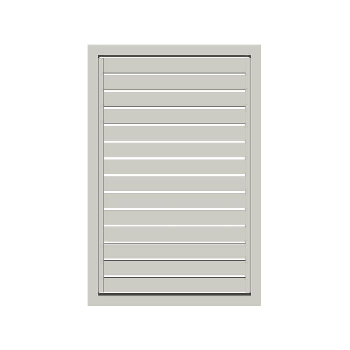Sector Panel Fencing 1.5m x 900mm Titania Slatted Gate