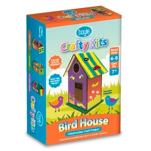 Boyle Bird House Crafty Kits Construction Craft Project