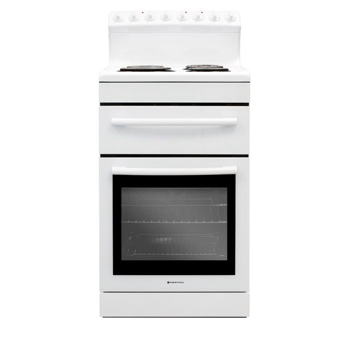 Parmco 540mm White Freestanding Stove