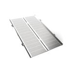 EQUIPMED 182cm Portable Folding Aluminium Access Ramp, 272kg Rated, for Wheelchair, Mobility Scooter, Rollator