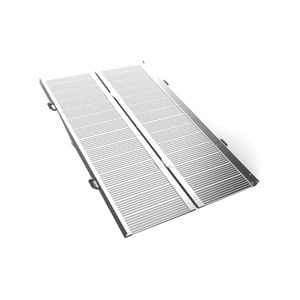 EQUIPMED 182cm Portable Folding Aluminium Access Ramp, 272kg Rated, for Wheelchair, Mobility Scooter, Rollator