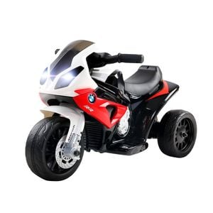 Kids Ride On Car Electric Motorbike BMW Patrol Battery Red