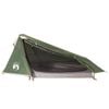 vidaXL Camping Tent Tunnel 1-Person Green Waterproof tent camping shelter