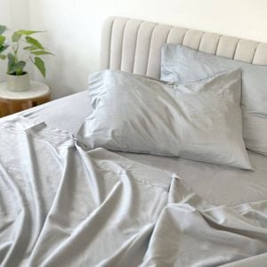 Odyssey Living Bamboo Blend Bed Sheet Set W/pillowcase Double Spur