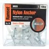 Ramset Nylon Anchor Mushroom Head 5 x 25mm 25pk