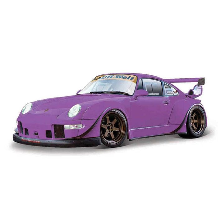 Maisto Tech 1:24 Rc Premium Car Porsche Rwb 933 911 2.4ghz/usb Kids 5y+ Purple