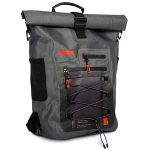 Jobe 20-Litre Waterproof Roll Top Dry Bag Backpack (Grey)