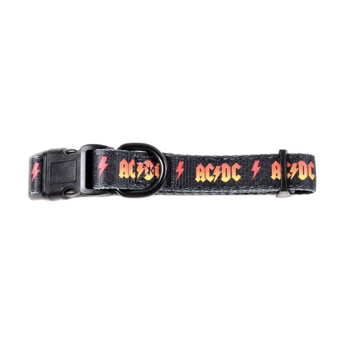 Stubby Club ACDC Nylon Lighweight Pet Collar Dog Accessory Large