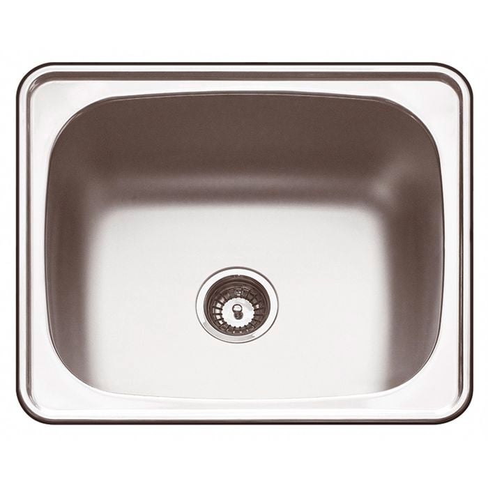 Trough Laundry Inset Vch Abey 45l W/bypass Pr45a