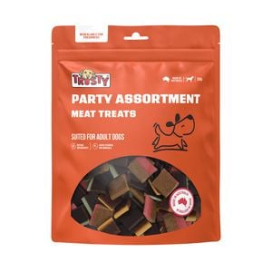 Trusty 350g Party Assortment Adult Dog Meat Treats