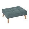 Familand Upholstered Ottoman in Green