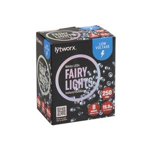 Lytworx Low Voltage White Fairy Lights - 250 Pack