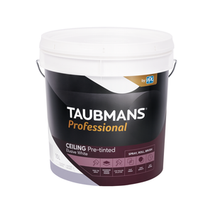 Taubmans Professional 15L Elusive White Ceiling Paint