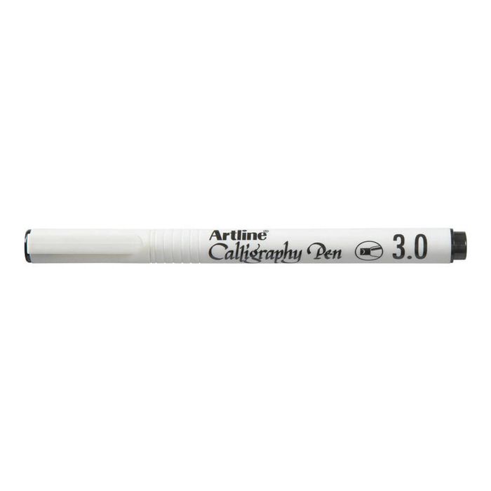 Artline Calligraphy Pen 12pcs (Black) (3.0mm)