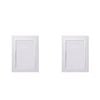 2PK Gibson Gifts Silver Trim Photo/Picture Frame 5x7" Rectangle