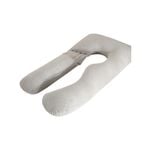 Advwin 2 in 1 Pregnancy Nursing Sleeping Pillow w/ Detachable Side U-Shaped, Grey