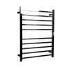 Hotwire 130W 900 x 700mm Stainless Steel 10 Bar Flat Square Heated Towel Rail with Timer