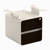 Desky Minimal Under Desk Cabinet Wheat Frame