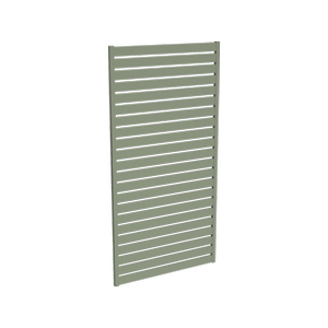 ProtectorAl Up to 0900W x Up to 1766H Pale Eucalypt Aluminium Slat Screen Kit