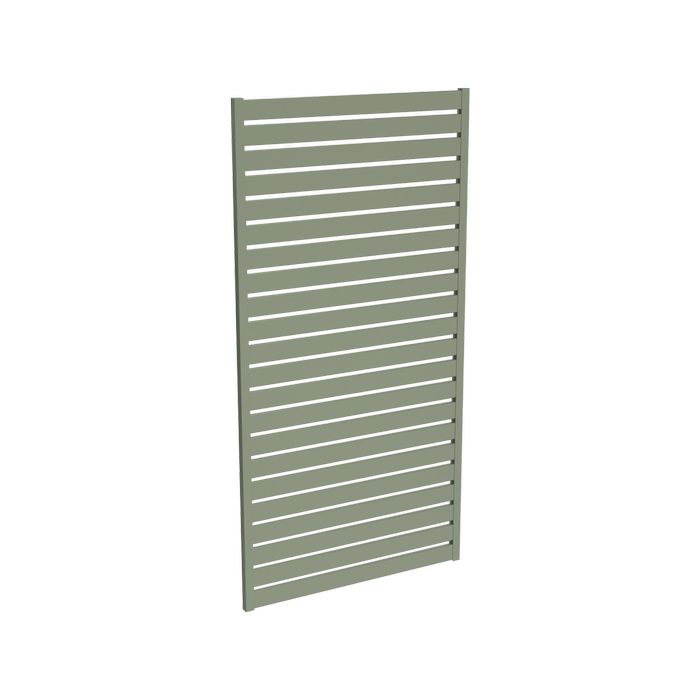 ProtectorAl Up to 0900W x Up to 1766H Pale Eucalypt Aluminium Slat Screen Kit