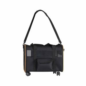 Costway Rolling Pet Carrier Bag Wheel Foldable Dog Travel Crate Cat
