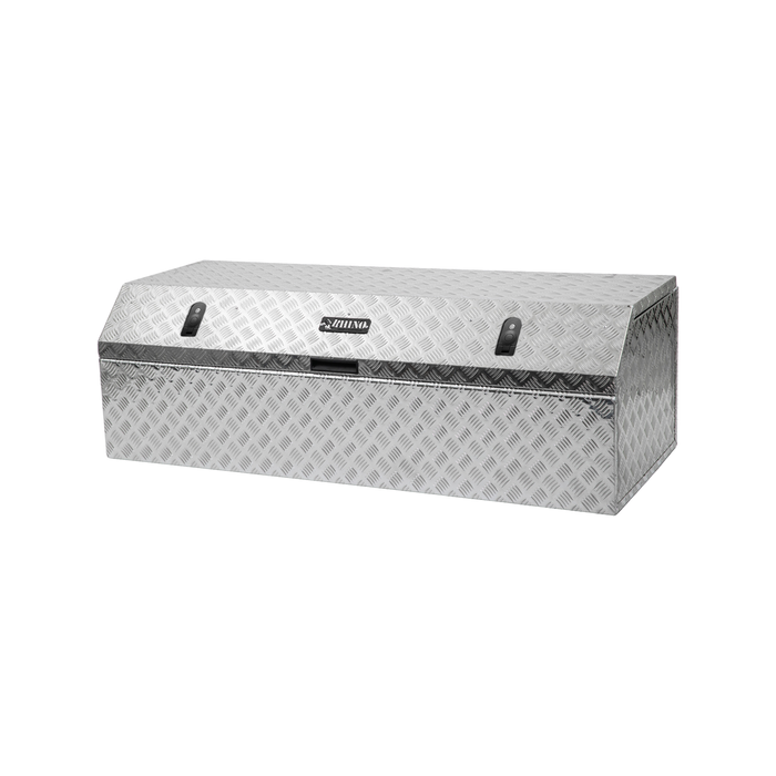 Rhino 1470 x 600 x 470mm Aluminium Checkerplate Ute Toolbox