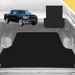 Outback GT 6D Pro Ute Tub Mat for RAM 1500 Express (DT) 2019-Current without rambox 5ft 7in bed length - Black