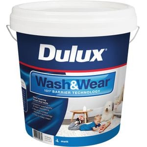 Dulux Wash&Wear Vivid White Matt Interior Paint - 10L