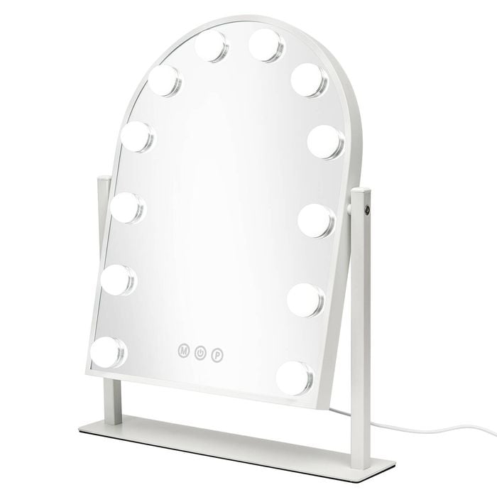 Housemate 30 x 40cm Arch LED Hollywood Mirror