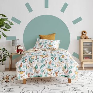 Jack & Ava Comforter Set Wild Jungle King Single Bed