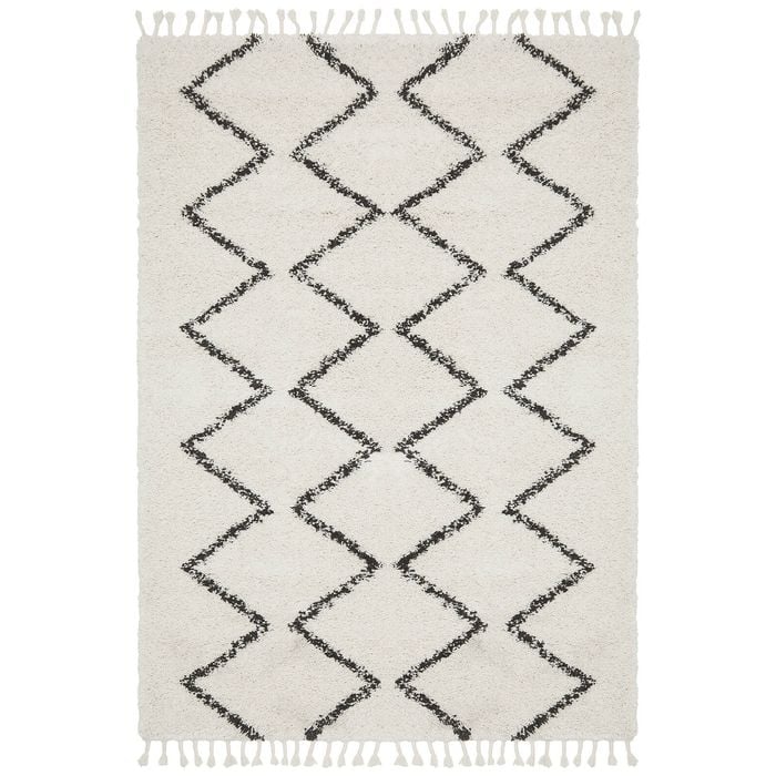 Rare 11 White 170X120 Rug