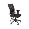 Rapidline Operator Chair Ergonomic Mesh Back Black Fabric Seat