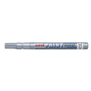 Uni-Ball Fine Paint Marker (Box of 12) (Silver)