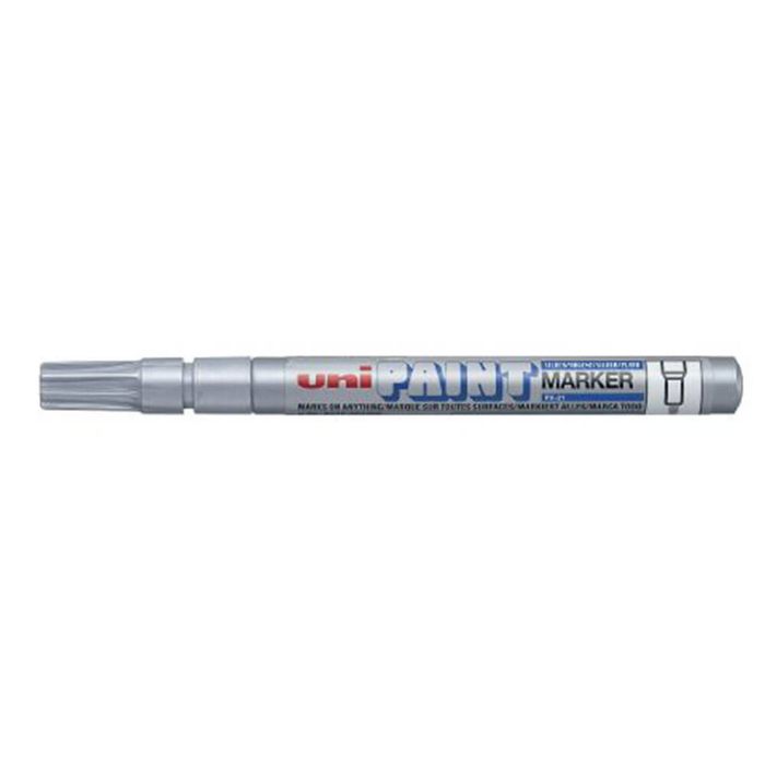 Uni-Ball Fine Paint Marker (Box of 12) (Silver)